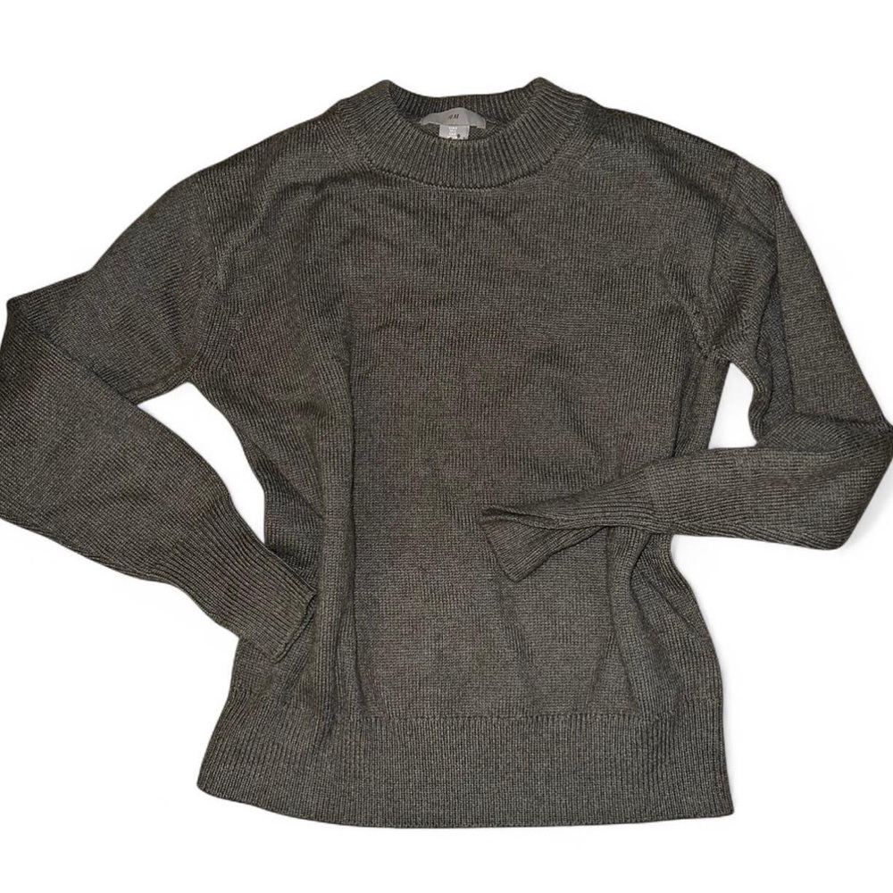 H&M Charcoal Crewneck Sweater